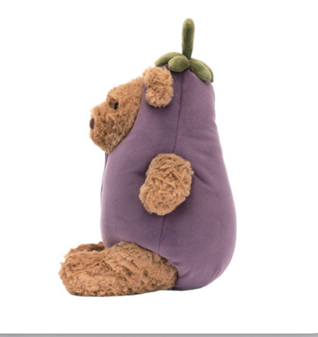 Bartholomew Bear Aubergine